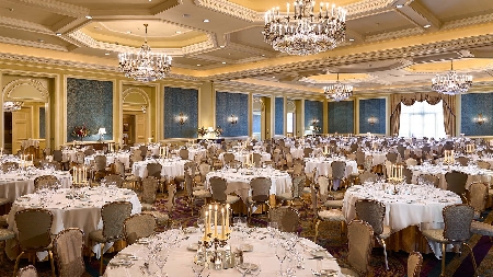 InterContinental Dublin Shrewsbury Room banquet layout